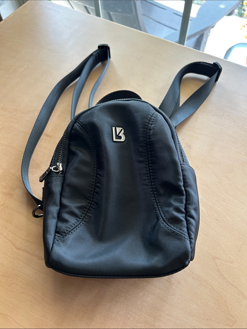 Black Buff Bunny mini backpack
